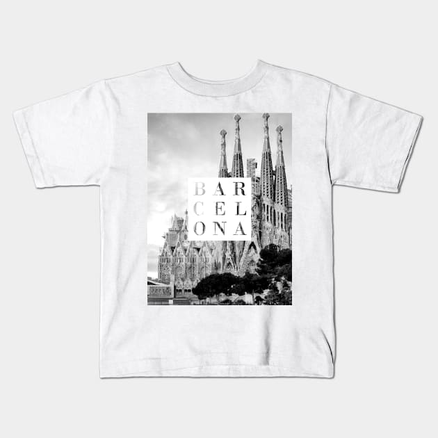 Barcelona Kids T-Shirt by aleibanez